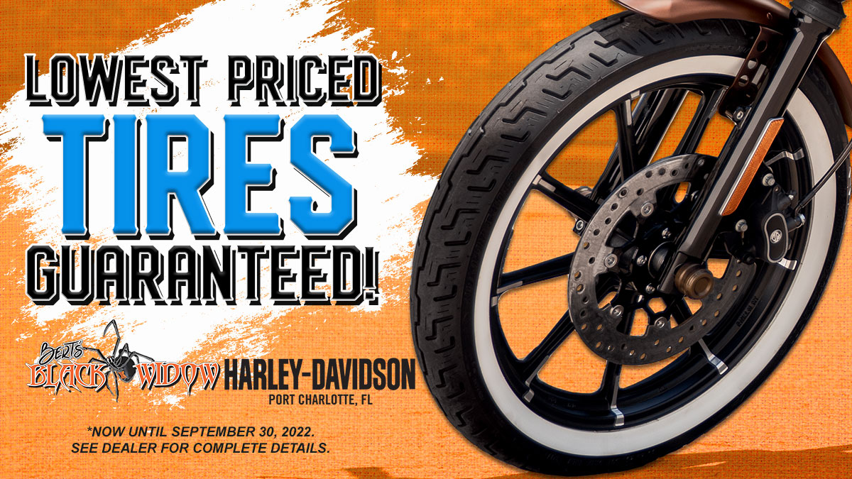 Monthly Specials Bert's Black Widow HarleyDavidson® Port Charlotte